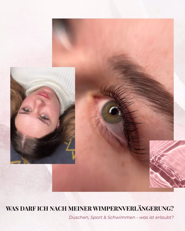 Duschen, Sport oder Schwimmen direkt nach deinem Wimperntermin? 👀✨

Mit meinem UV-System kein Problem! De...